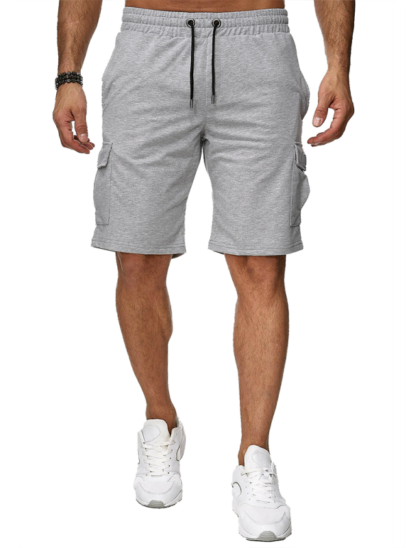 Men Shirts - Ultimate Men's Multi-Pocket Active Shorts - Comfortable F - Men Shirts | MENLL